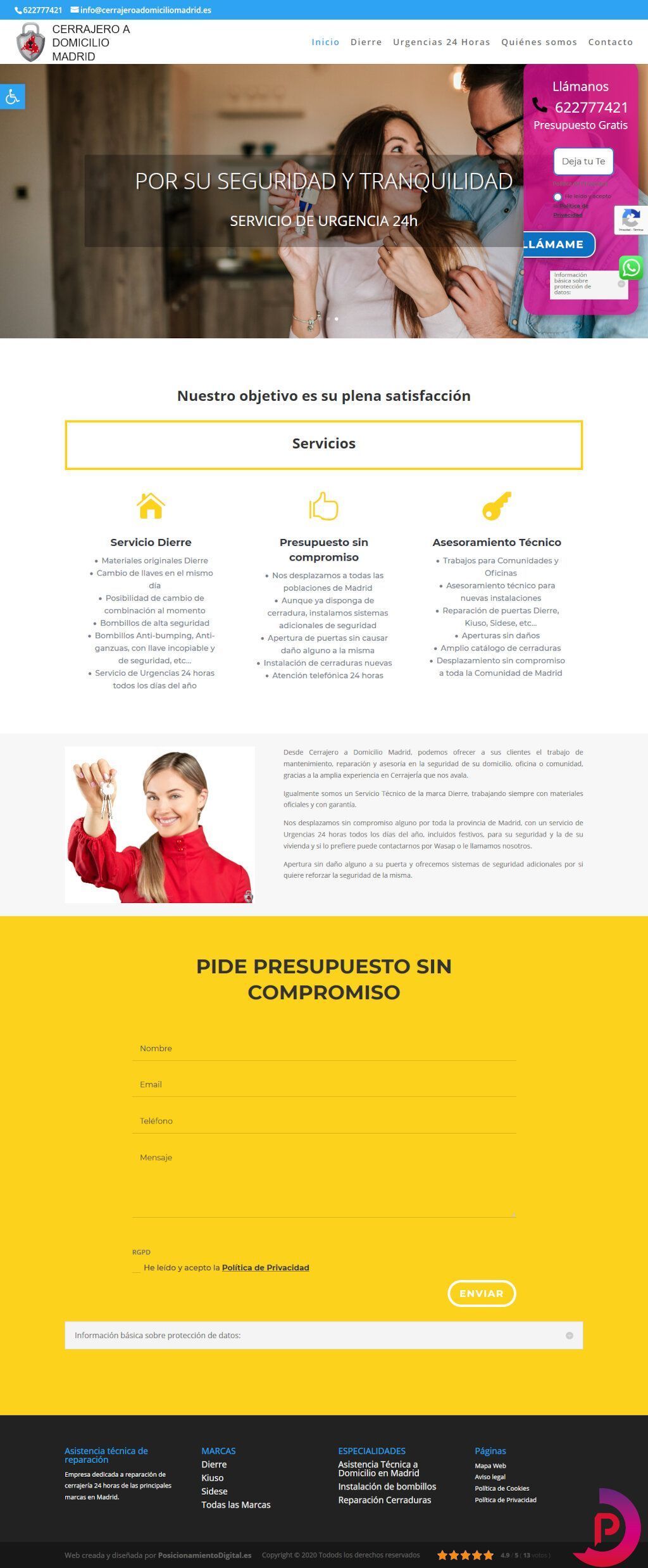Cerrajeroadomiciliomadrid.es - Posicionamiento Cerrajero a domicilio Madrid Cerrajeroadomiciliomadrid.es - Posicionamiento Cerrajero a domicilio Madrid